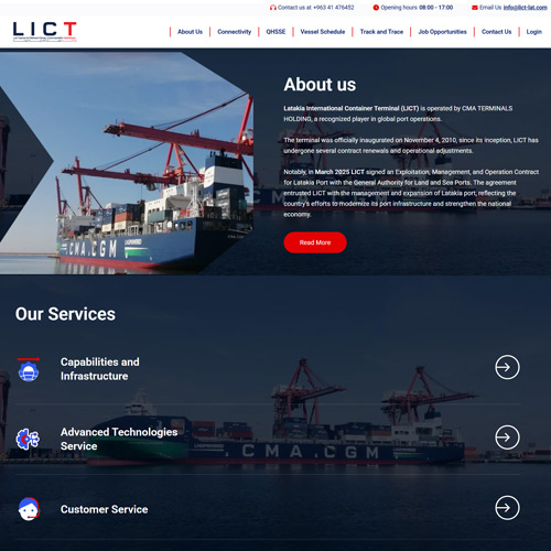 Latakia International Container Terminal